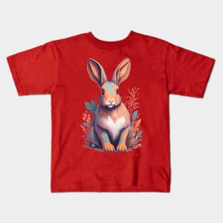 SERIOUS BUNNY Kids T-Shirt